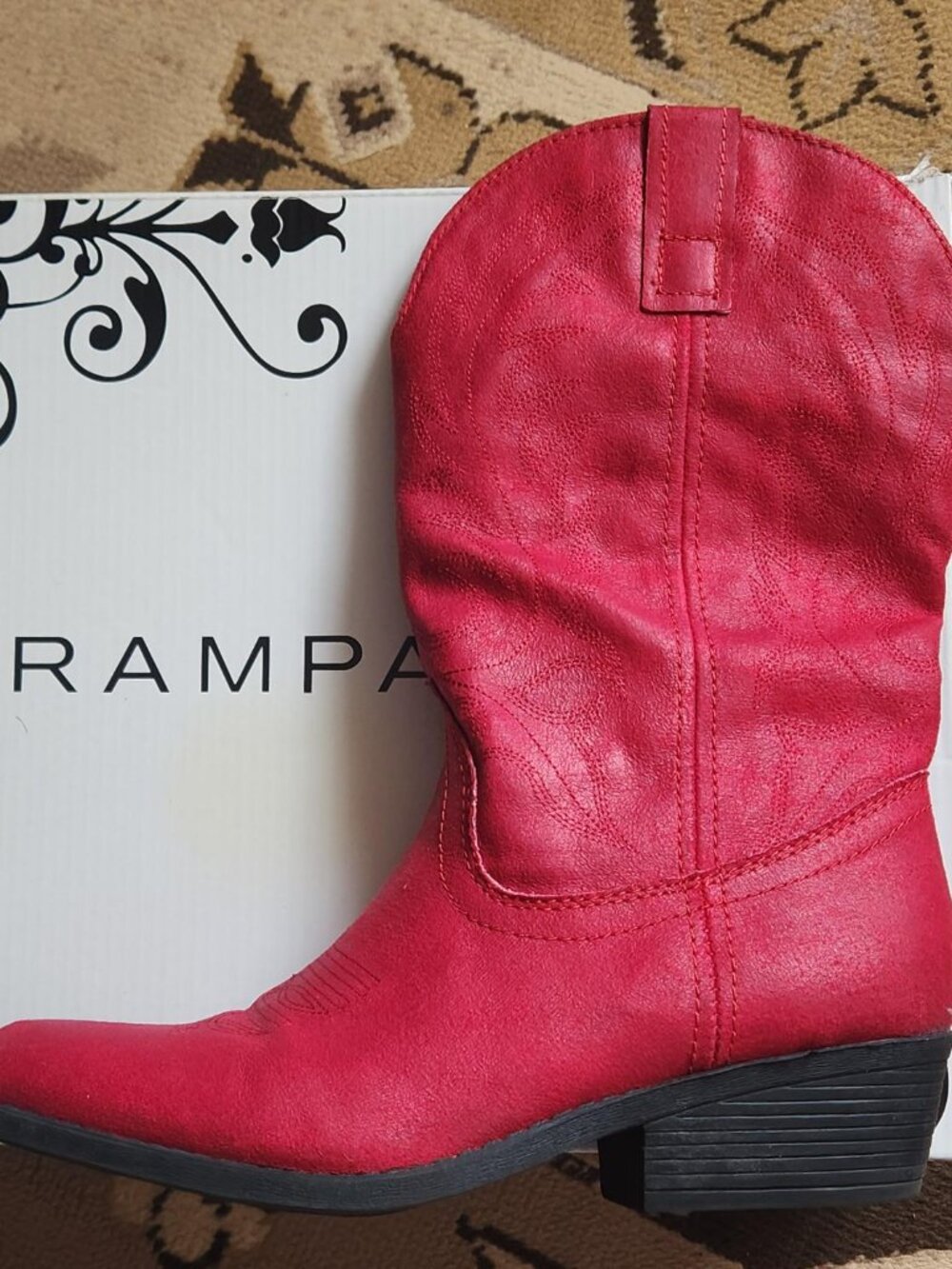 Rampage Walden Cowboy Boots